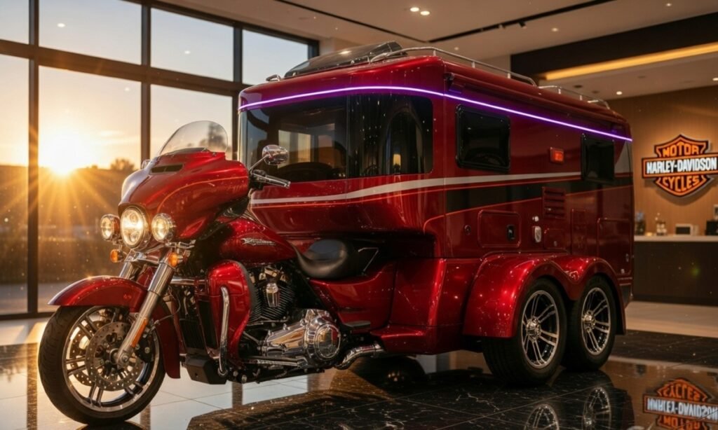 Harley-Davidson Camper Trike Unveiled